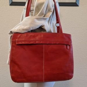 Chaos Red Leather Purse